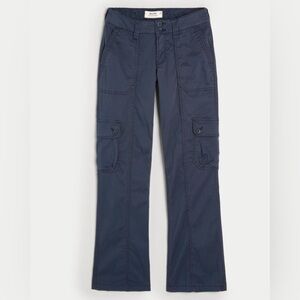 Hollister navy blue cargo pants size 24/00r